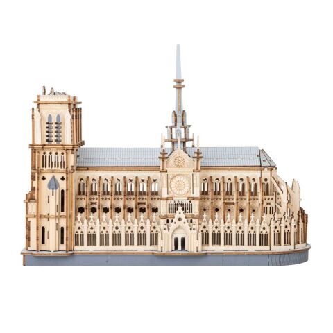 RoboTime 3D wooden puzzle Paris Notre-Dame Cathedral